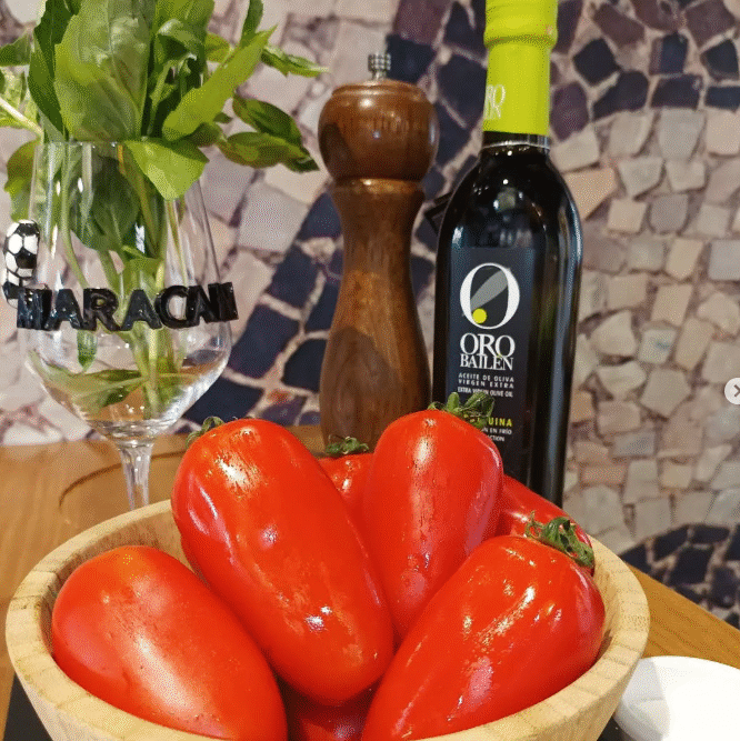 Ingredientes Frescos son usados para nuestras pizzas en Maracaná