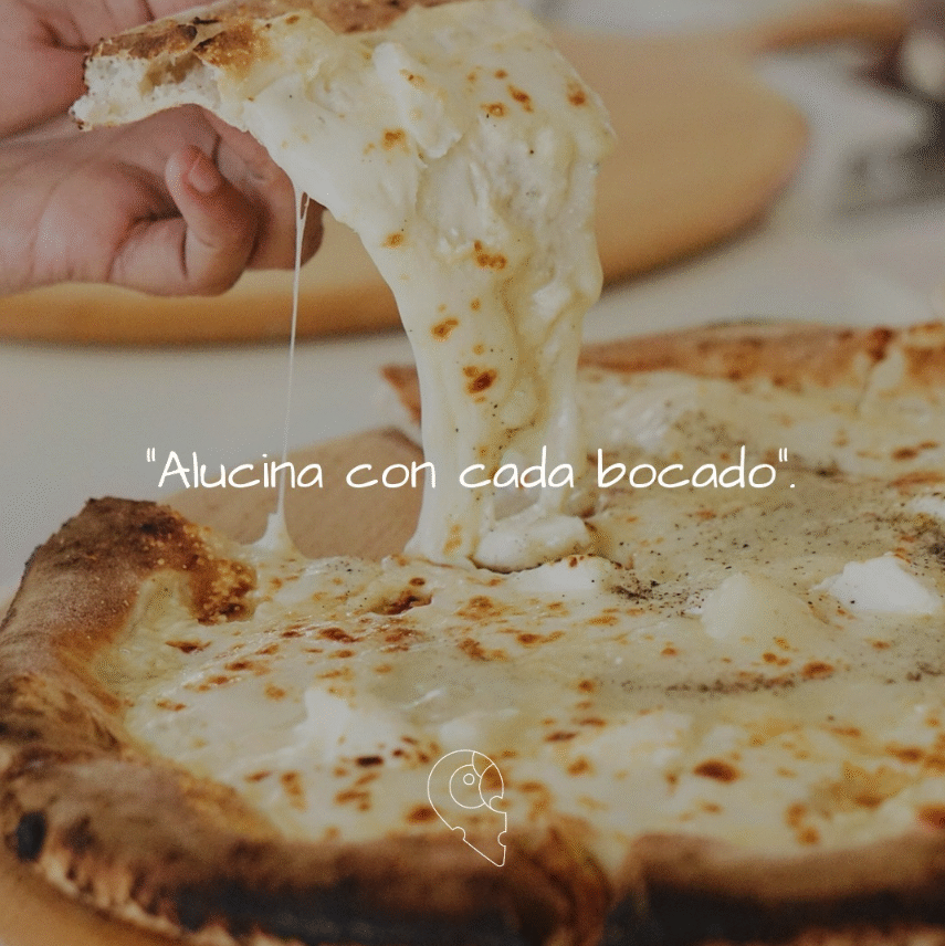 Las pizzas de Maracaná son 100% artesanales por eso están tan ricas