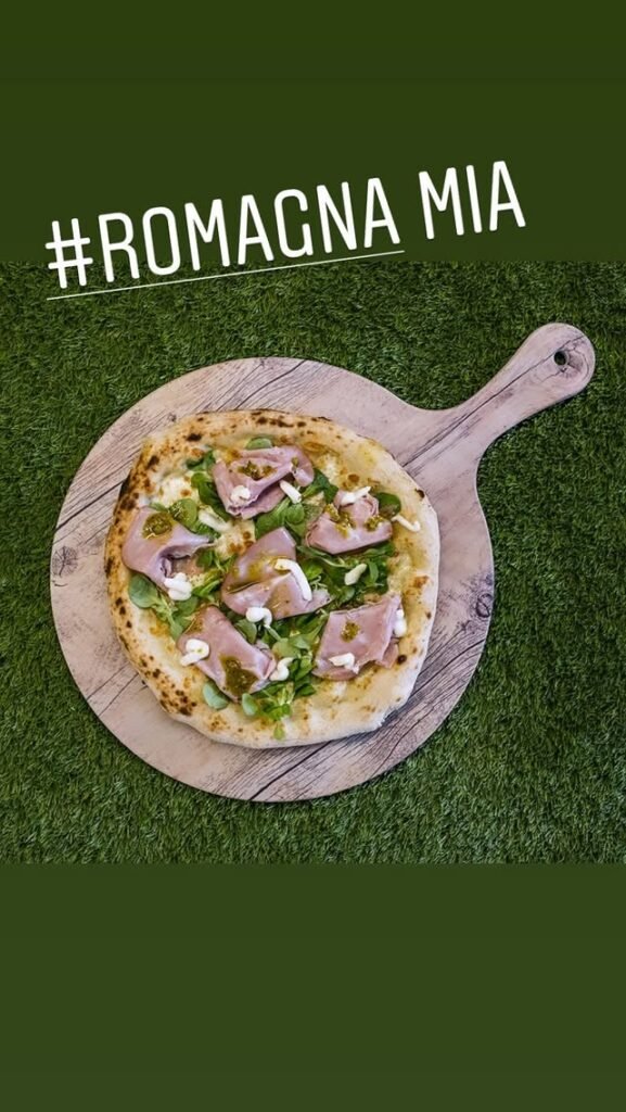 Pizza Romagna Mia gourmet.